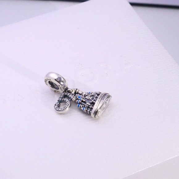 Pandora Summer Collection Disney Parks Dangle Charm Disney 5th Year Anniversary - Picture 3 of 6